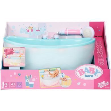 Автоматична ванночка для ляльки BABY BORN ЛЕГКЕ КУПАННЯ (світло, звук) 835784