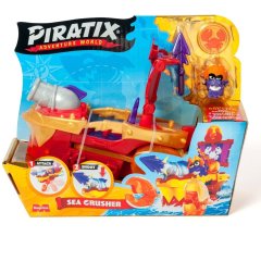 Ігровий набір PIRATIX S ПІРАТСЬКИЙ КОРАБЕЛЬ МОРСЬКИЙ ГРОМОВИК PPXSP114IN20