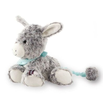 М'яка музична іграшка Kaloo Les Amis Віслюк сірий 25 см K963140