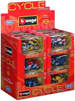 Модель мотоцикла Bburago 118 в асортименті 18-51030