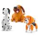Набір пластиліну ЛІПАКА СОБАКИ-ДРУЗЯКИ: ДАЛМАТИНЕЦЬ ТУРБО, ЛАБРАДОР НЯМ-НЯМ, БІГЛЬ ВОКІ 60058-UA01