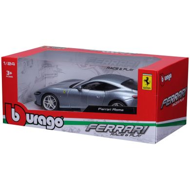 Автомодель Ferrari Roma (ассорти серый металлик, красный металлик, 1:24) Bburago 18-26029