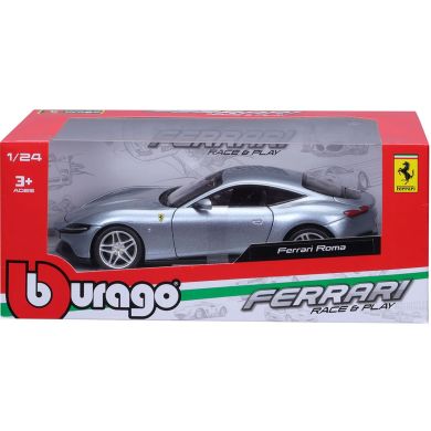 Автомодель Ferrari Roma (ассорти серый металлик, красный металлик, 1:24) Bburago 18-26029