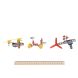 Конструктор металлический Same Toy Inteligent DIY Model Car, 3 в 1, 125 элементов 58041Ut