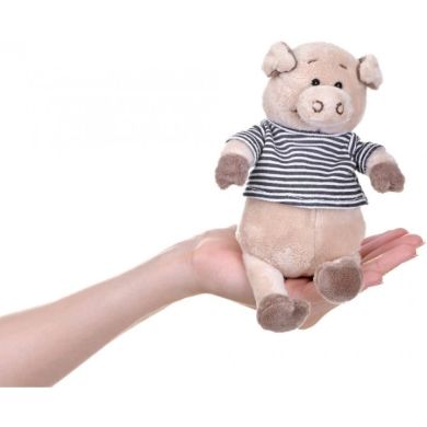 Мягкая игрушка Same Toy Свинка в тельняшке 18 см THT716