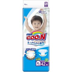 Подгузники Goo.N ХL для детей 12-20 кг унисекс 42 шт 853624/853945/843132 4902011856248, 42