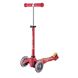 Самокат 3-колесный Mini Micro deluxe plus ruby ​​red с сиденьем MMD056