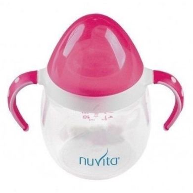 Набір для годування Nuvita 6м + рожевий 3 предмета NV1491Pink, Рожевий