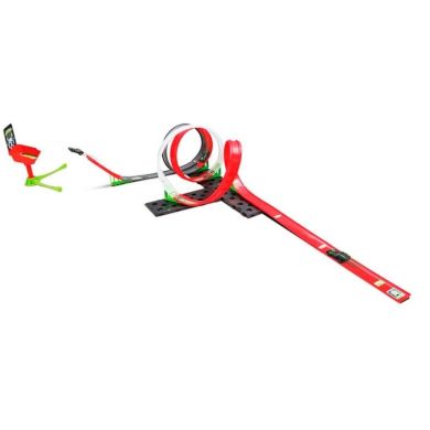 Ігровий набір серії GoGears Extreme Надзвуковий запуск 3в1 (1 доріжка, 4 петлі, 1 інерц.машинка) Bburago 18-30533