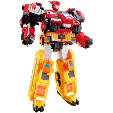 Ігровий набір з роботом-трансформером DINOSTER РАПТОР ТРОН (2 машини, динозавр) DINOSTER EU580801