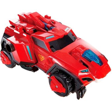 Ігровий набір з роботом-трансформером DINOSTER РАПТОР ТРОН (2 машини, динозавр) DINOSTER EU580801