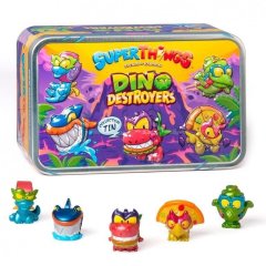 Игровой набор SUPERTHINGS S – ДИНО РАЗРУШИТЕЛИ (5 экскл. фигурок) PSTSD48TIN60