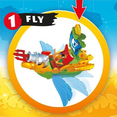 Ігровий набір PIRATIX S ПІРАТСЬКИЙ КОРАБЕЛЬ НЕБЕСНИЙ МИСЛИВЕЦЬ PPXSP114IN10