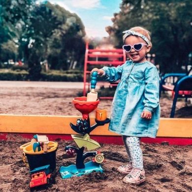 Набір для гри з піском і водою Battat Млин BX1310Z, Різнокольоровий