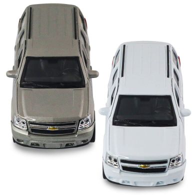 Автомодель CHEVROLET TAHOE 2008 (білий, сірий) 250382W