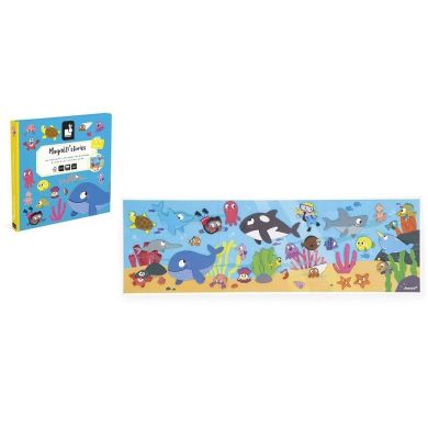 Магнитные истории Janod Морские жители 30 элементов J05448