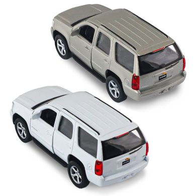 Автомодель CHEVROLET TAHOE 2008 (білий, сірий) 250382W