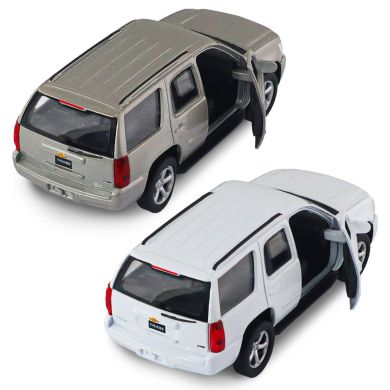 Автомодель CHEVROLET TAHOE 2008 (білий, сірий) 250382W