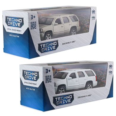Автомодель CHEVROLET TAHOE 2008 (білий, сірий) 250382W