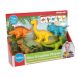 Игровой набор Kiddieland Динозаврики 60749