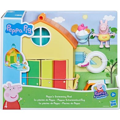Игровой набор Peppa Пеппа в бассейне (бассейн, фигурка, аксессуары) Peppa Figurines F2194