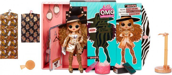 Игровой набор с куклой L.O.L. Surprise! O.M.G S3 Леди-босс с аксессуарами 567219