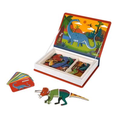 Магнитная книга Janod Динозавры J02590