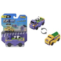 Машинка-трансформер Flip Cars 2в1 Автомобиль для панды и грузовик EU463875-37