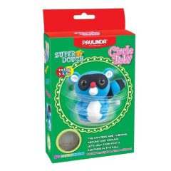 Набор для лепки Paulinda Super Dough Circle Baby Енот синий PL-081177-2