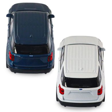 Автомодель FORD EXPLORER 2023 (перламутрово-білий, блакитний металік) 250392W