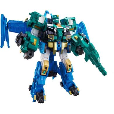 Ігровий набір з роботом-трансформером DINOSTER СТЕГО БЛАСТ ВІНГ (2 машини, динозавр) DINOSTER EU580802