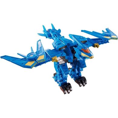 Ігровий набір з роботом-трансформером DINOSTER СТЕГО БЛАСТ ВІНГ (2 машини, динозавр) DINOSTER EU580802
