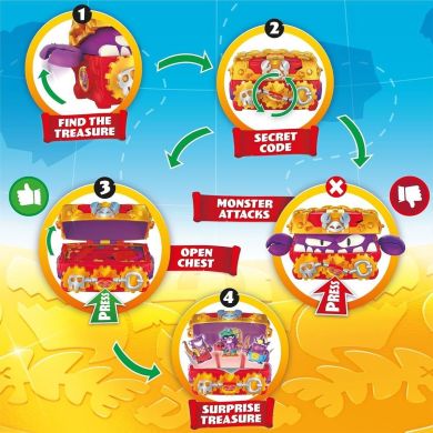 Ігровий набір PIRATIX S СКРИНЯ ЗІ СКАРБАМИ PPXSP116IN00