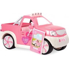 Транспорт для ляльок LORI Джип рожевий з FM радіо LO37033Z