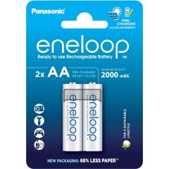 Акумулятор Panasonic Eneloop NI-MH AA 2000 мАг, 2 шт. BK-3MCDE/2CP