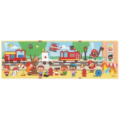 Магнітні історії Janod Пожежники 30 елементів J05453