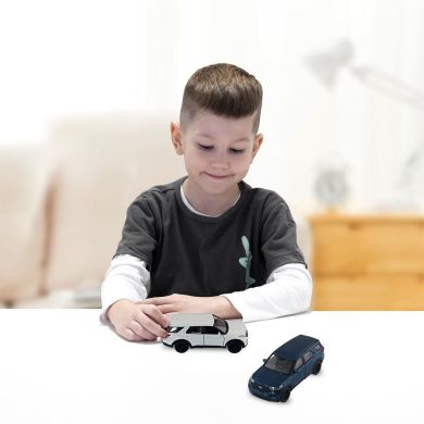 Автомодель FORD EXPLORER 2023 (перламутрово-білий, блакитний металік) 250392W