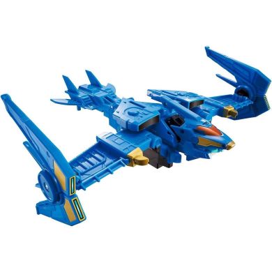 Ігровий набір з роботом-трансформером DINOSTER СТЕГО БЛАСТ ВІНГ (2 машини, динозавр) DINOSTER EU580802