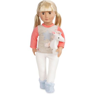 Набір одягу для ляльок Our Generation Піжама з іграшкою Єдинорога BD30311Z