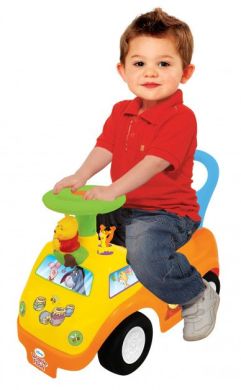 Чудомобіль-міні Kiddieland Вінні Пух 050435, Помаранчевий