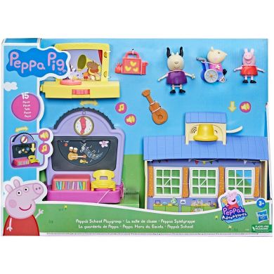 Игровой набор Peppa Школа Пеппы (3 фигурки, звук) Peppa Figurines F2166