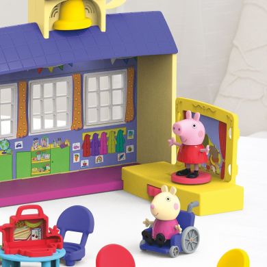 Игровой набор Peppa Школа Пеппы (3 фигурки, звук) Peppa Figurines F2166