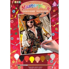 Набор для творчества Sequin Art Painting By Numbers Junior Pirate SA1108