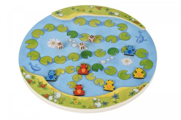 Настольная игра goki Один, два, «ква» 56712G