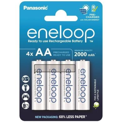 Акумулятор Panasonic Eneloop NI-MH AA 2000 мАг, 4 шт. BK-3MCDE/4CP
