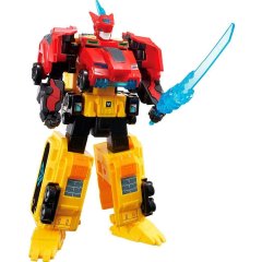 Ігровий набір з роботом-трансформером DINOSTER РАПТОР ТРОН (2 машини) DINOSTER EU580811