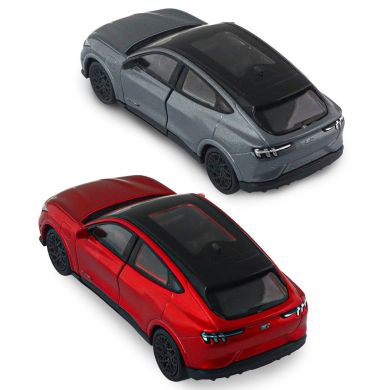 Автомодель FORD MUSTANG MACH-E GT 2023 (червоний, сріблясто-сірий) 250387W