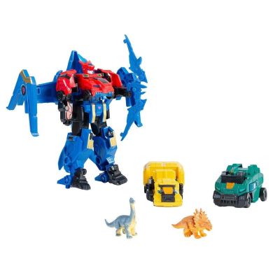 Ігровий набір Dinoster Швидка трансформація (4 робота, аксесуари) EU580810A