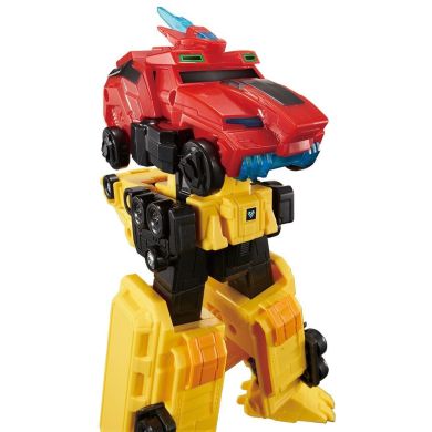 Ігровий набір з роботом-трансформером DINOSTER РАПТОР ТРОН (2 машини) DINOSTER EU580811