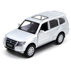 Автомодель MITSUBISHI PAJERO 4WD TURBO (серебристый) TechnoDrive 250282